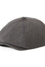 Brixton Brixton Brood Flannel Snap Cap - Dark Heather Grey/Washed Navy