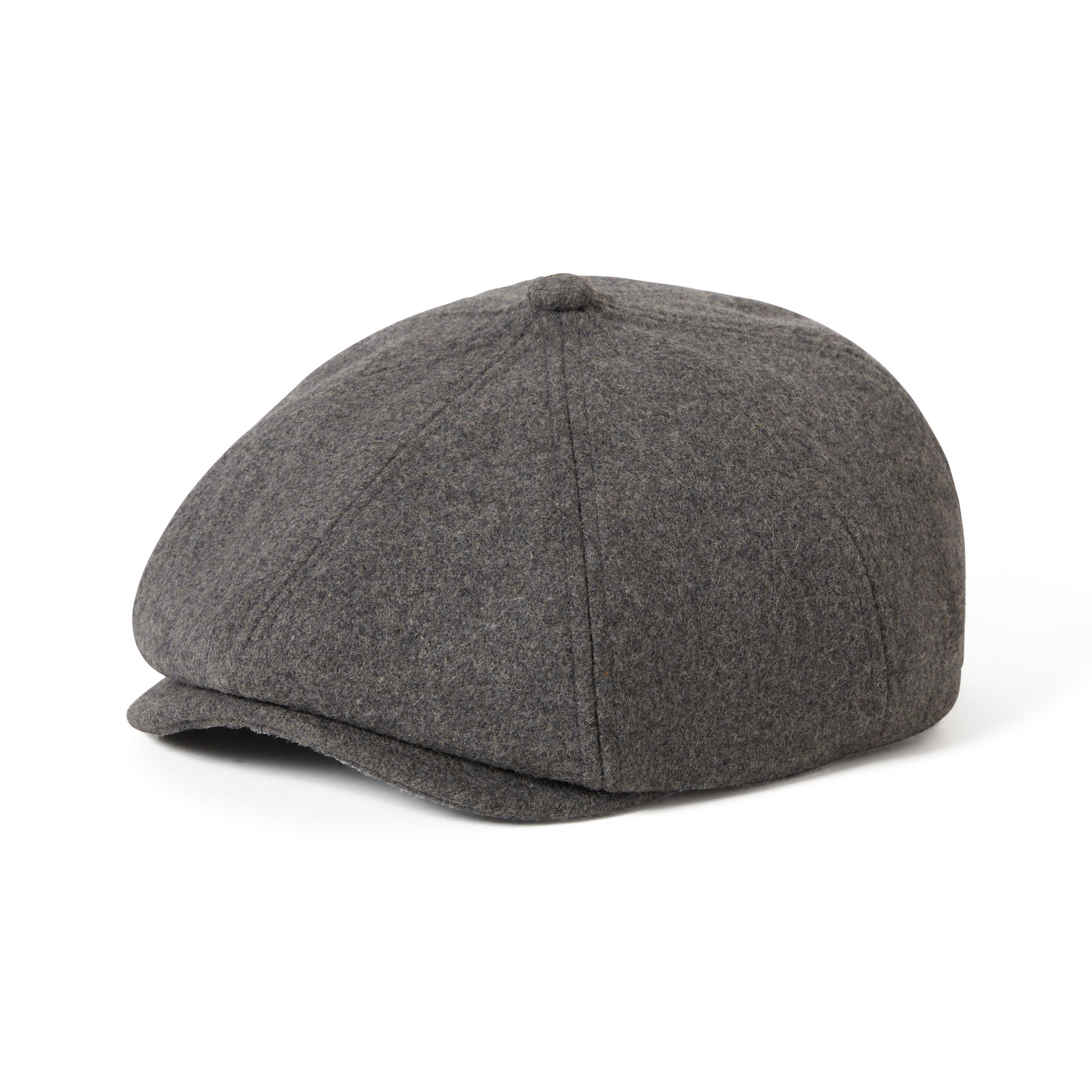 Brixton Brixton Brood Flannel Snap Cap - Dark Heather Grey/Washed Navy
