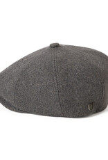 Brixton Brixton Brood Flannel Snap Cap - Dark Heather Grey/Washed Navy