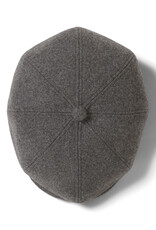 Brixton Brixton Brood Flannel Snap Cap - Dark Heather Grey/Washed Navy