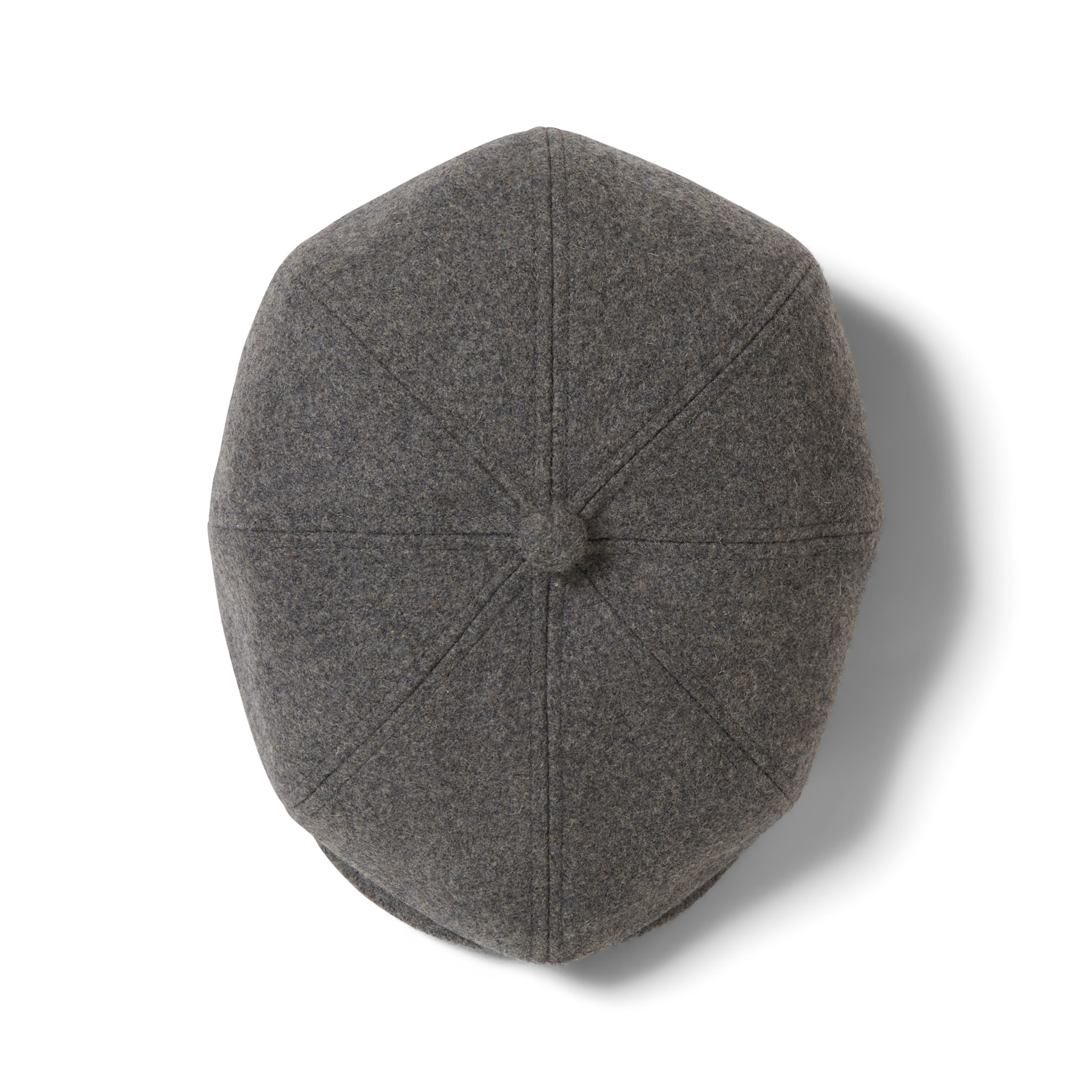 Brixton Brixton Brood Flannel Snap Cap - Dark Heather Grey/Washed Navy