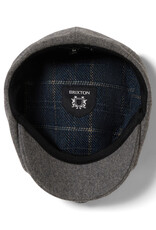 Brixton Brixton Brood Flannel Snap Cap - Dark Heather Grey/Washed Navy