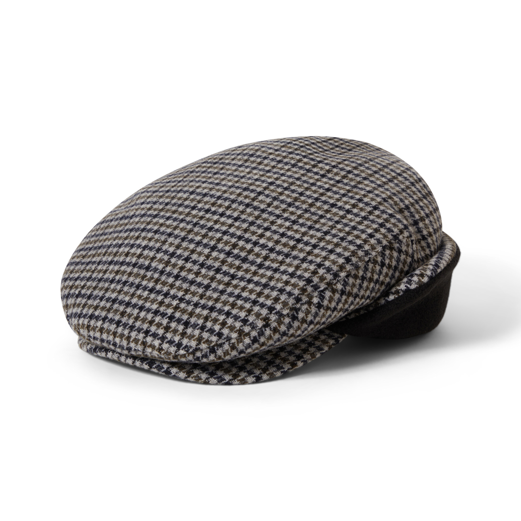Brixton Brixton Hooligan Earflap Snap Cap - Black/Grey/Charcoal