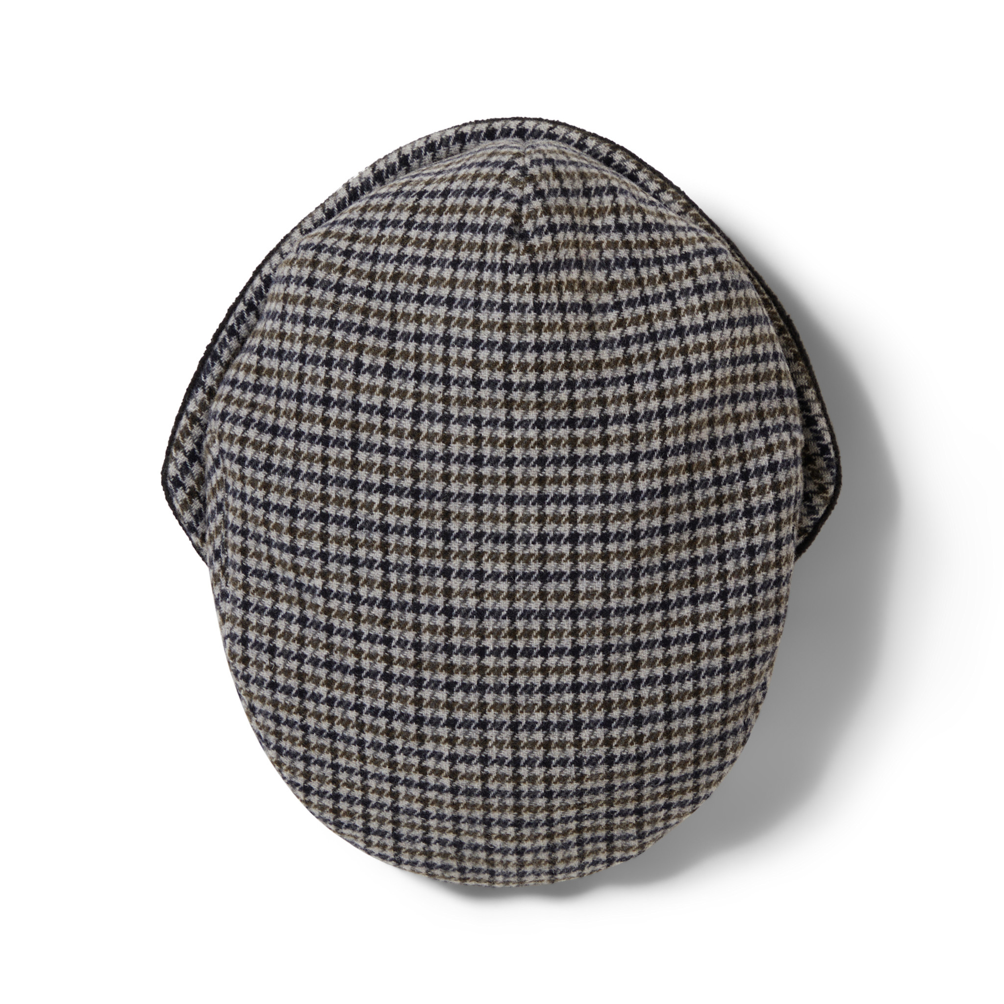 Brixton Brixton Hooligan Earflap Snap Cap - Black/Grey/Charcoal