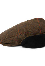 Brixton Brixton Hooligan Earflap Snap Cap - Bronze/Black/Red