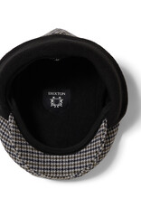 Brixton Brixton Hooligan Earflap Snap Cap - Black/Grey/Charcoal