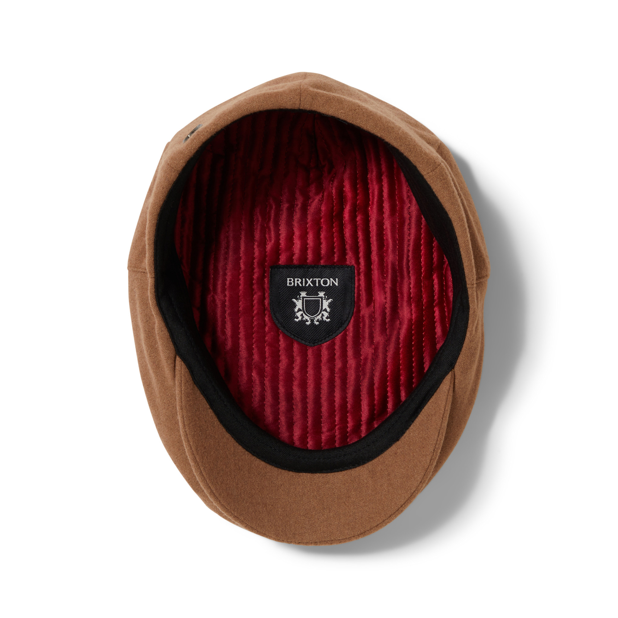 Brixton Brixton Hooligan Snap Cap - Camel Melton Wool