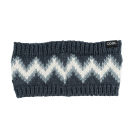 Coal Coal Meadows Ear Warmer - Navy/Off White