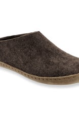 Glerups Glerups Pantoufle/Open Heel - Brown (Chestnut)