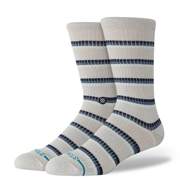 Stance Stance Multistripe Ribbed - Grey