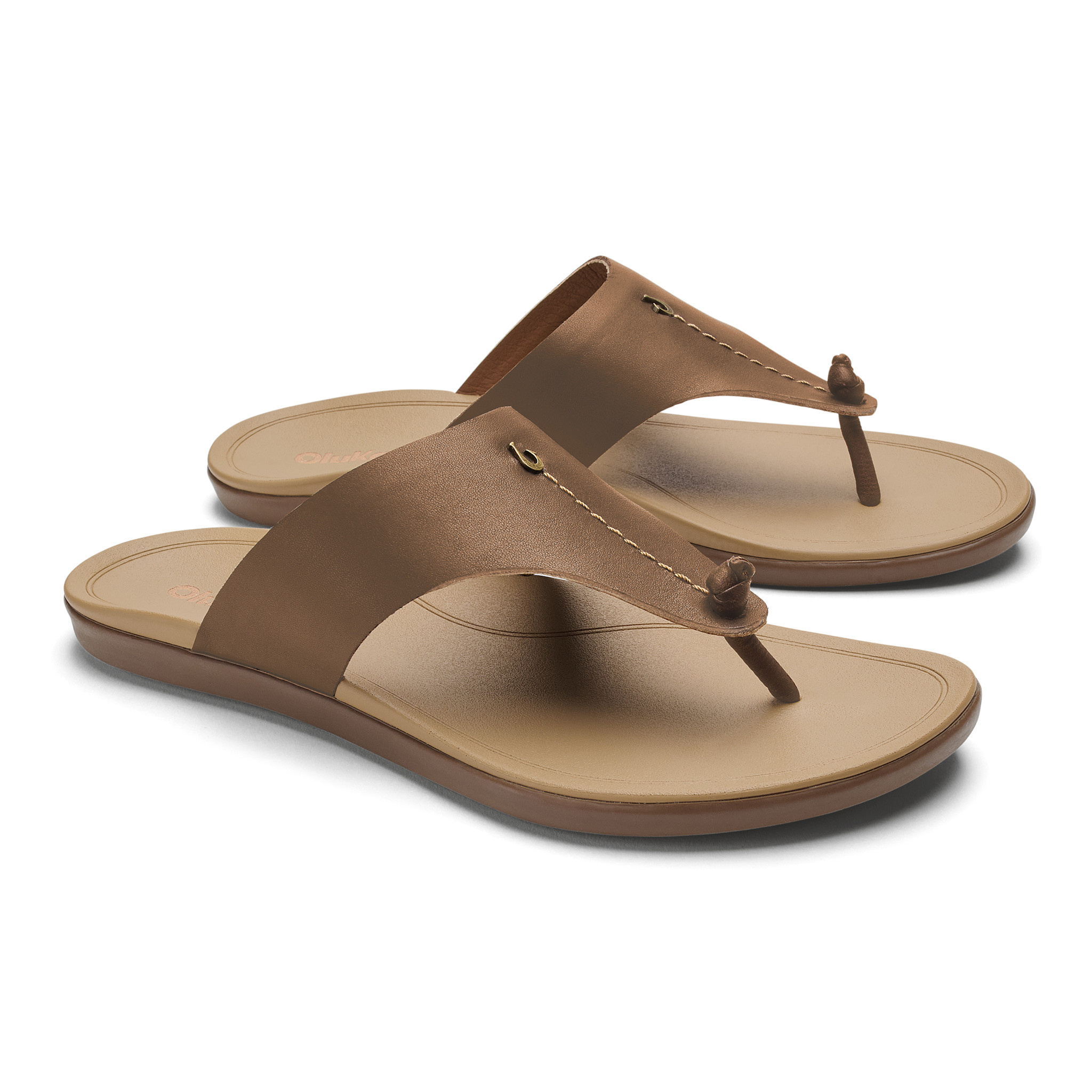 Olukai Olukai Ho'Opio Mele - Toffee/Warm Sand