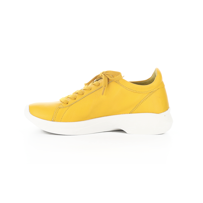 Softinos Softinos GAJI Smooth Leather - Mustard