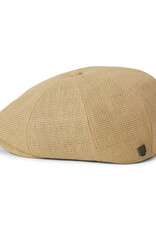 Brixton Brixton Brood LW Snap Cap - Dark Tan Straw