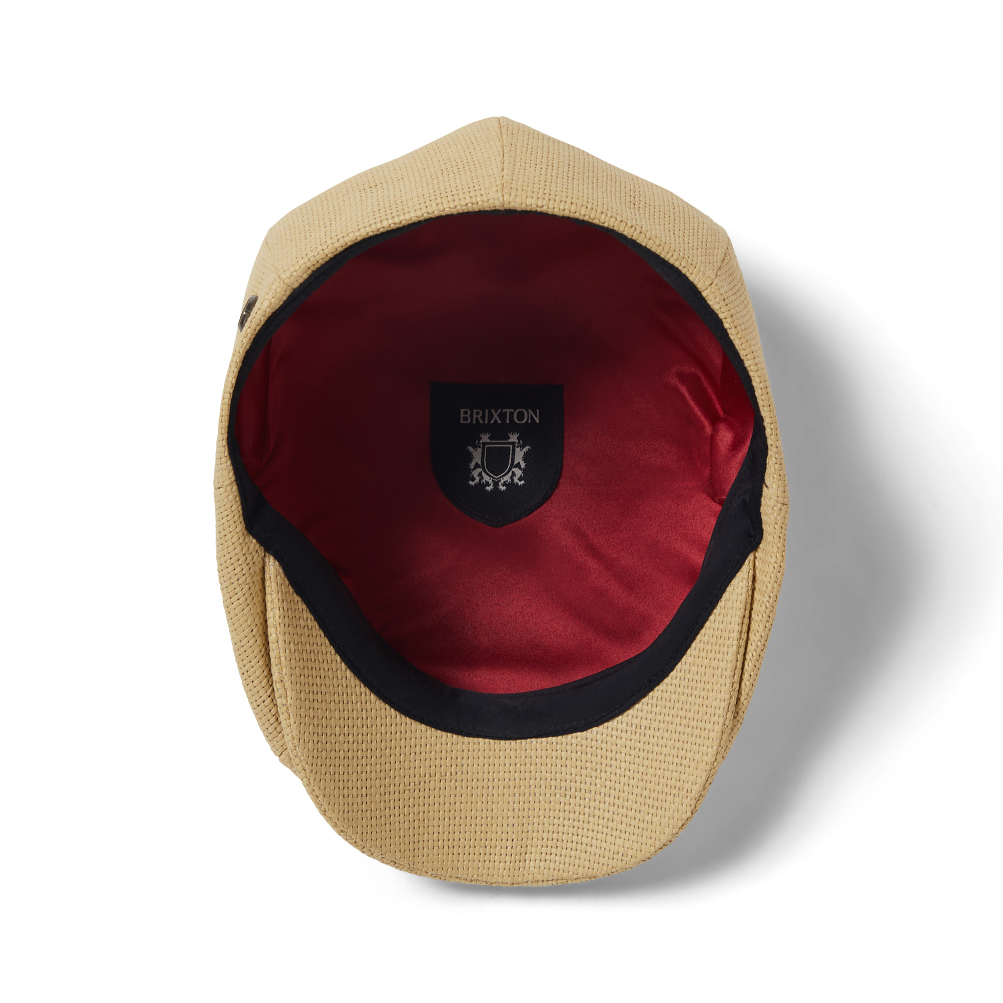 Brixton Brixton Brood LW Snap Cap - Dark Tan Straw