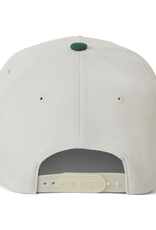 Brixton Brixton Linwood C MP Snapback - Off White/Primal Green