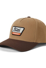 Brixton Brixton Linwood C MP Snapback - Sand/Pinecone Brown