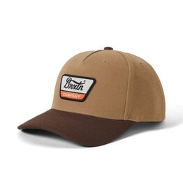 Brixton Brixton Linwood C MP Snapback - Sand/Pinecone Brown
