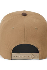 Brixton Brixton Linwood C MP Snapback - Sand/Pinecone Brown