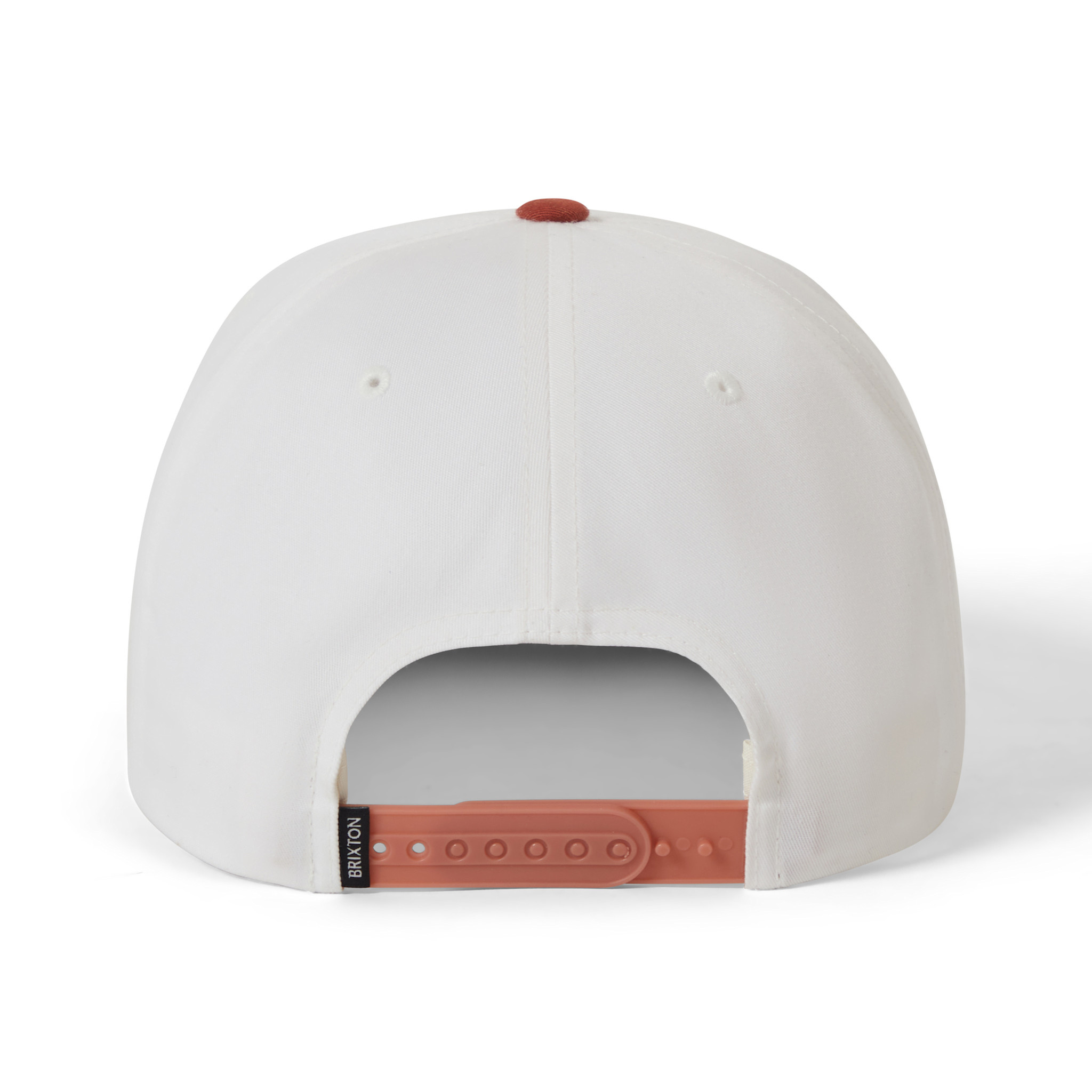 Brixton Brixton Beekman MP Snapback - Off White/Rust