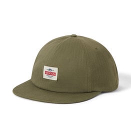Brixton Brixton Pinnacle MP Snapback - Washed Olive Green