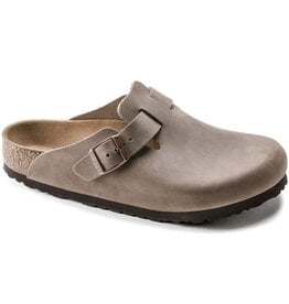 Birkenstock Birkenstock Boston Oiled Leather (Regular)  - Tobacco