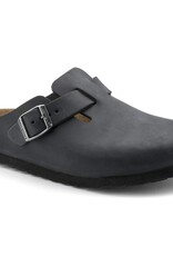 Birkenstock Birkenstock Boston Oiled Leather (Women - Narrow) - Black