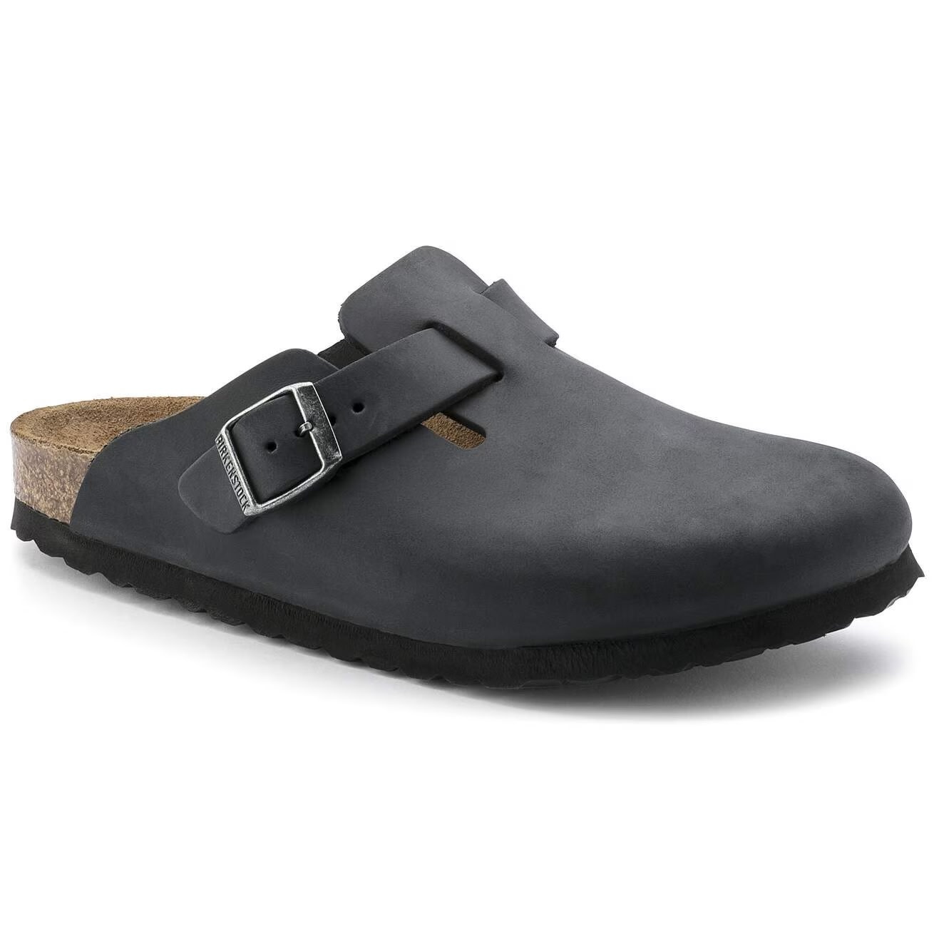Birkenstock Birkenstock Boston Oiled Leather (Women - Narrow) - Black