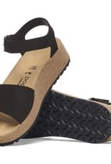Birkenstock Birkenstock Papillio Glenda Platform Wedge - Nubuck (Women - Narrow) - Black