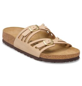 Birkenstock Birkenstock Granada Nubuck (Women - Narrow) - Sandcastle