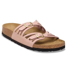 Birkenstock Birkenstock Granada Nubuck (Femmes - Étroit) - Soft Pink