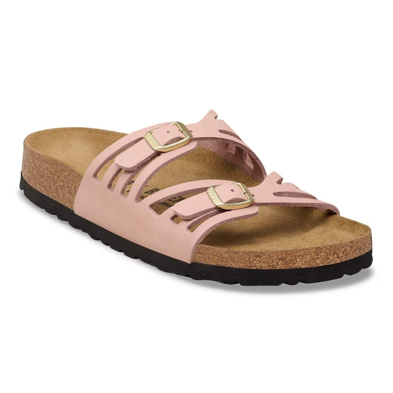 Birkenstock Birkenstock Granada Nubuck (Femmes - Étroit) - Soft Pink