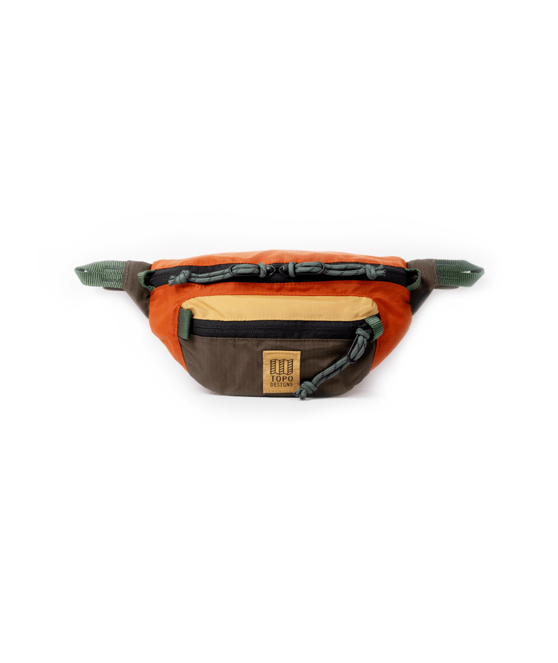 Topo Designs Topo Designs Mountain Waist Pack - Woodland/Terracotta