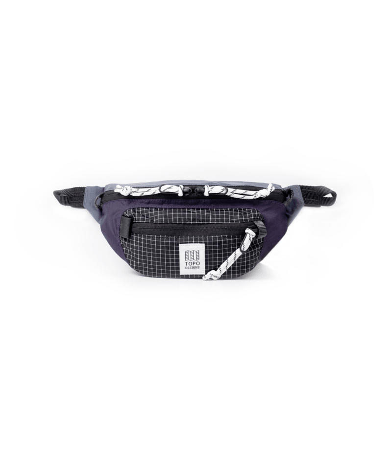 Topo Designs Topo Designs Mountain Waist Pack - Nightshade/Grid