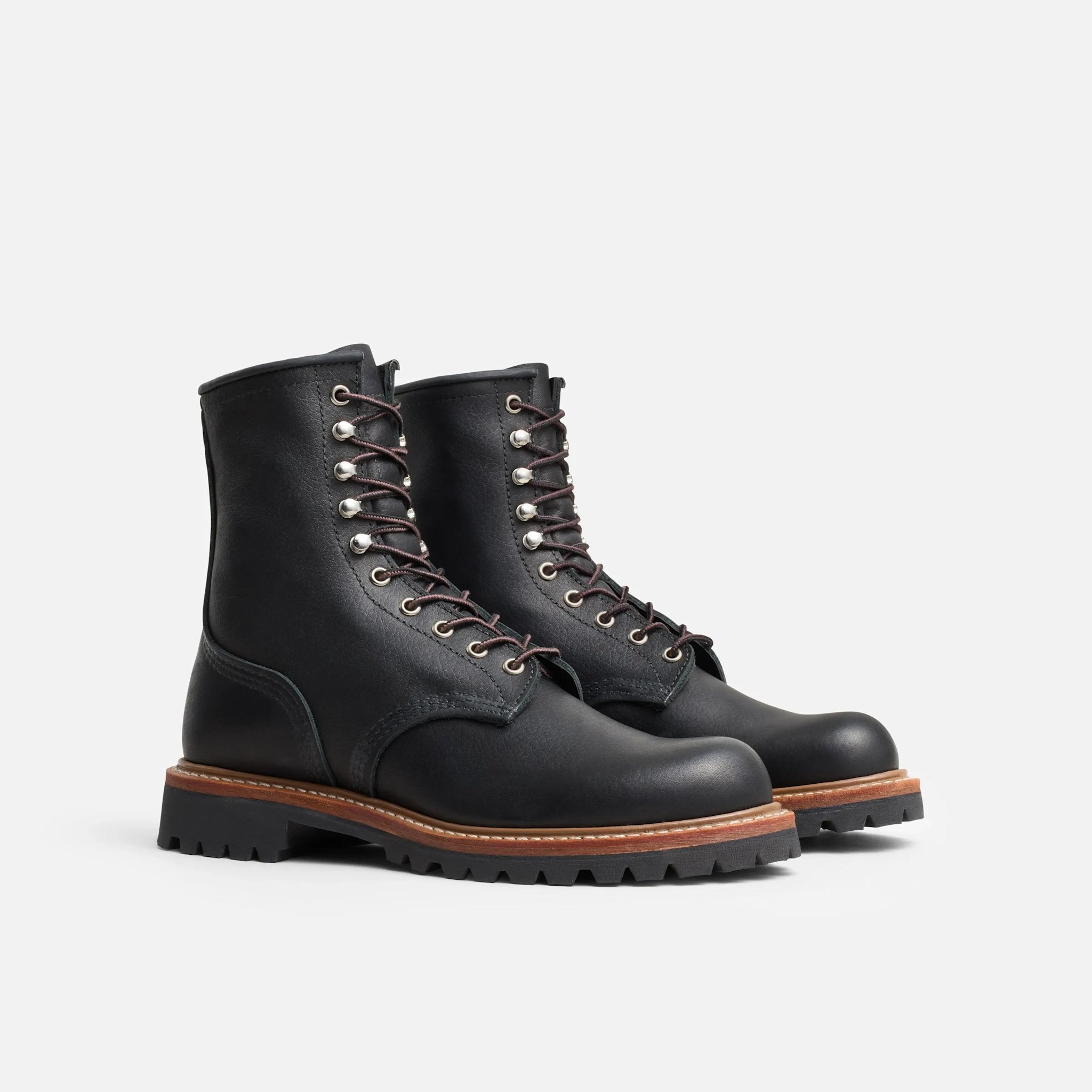 Red Wing Red Wing 8 Inch Logger 4501 - Black Oil Slick