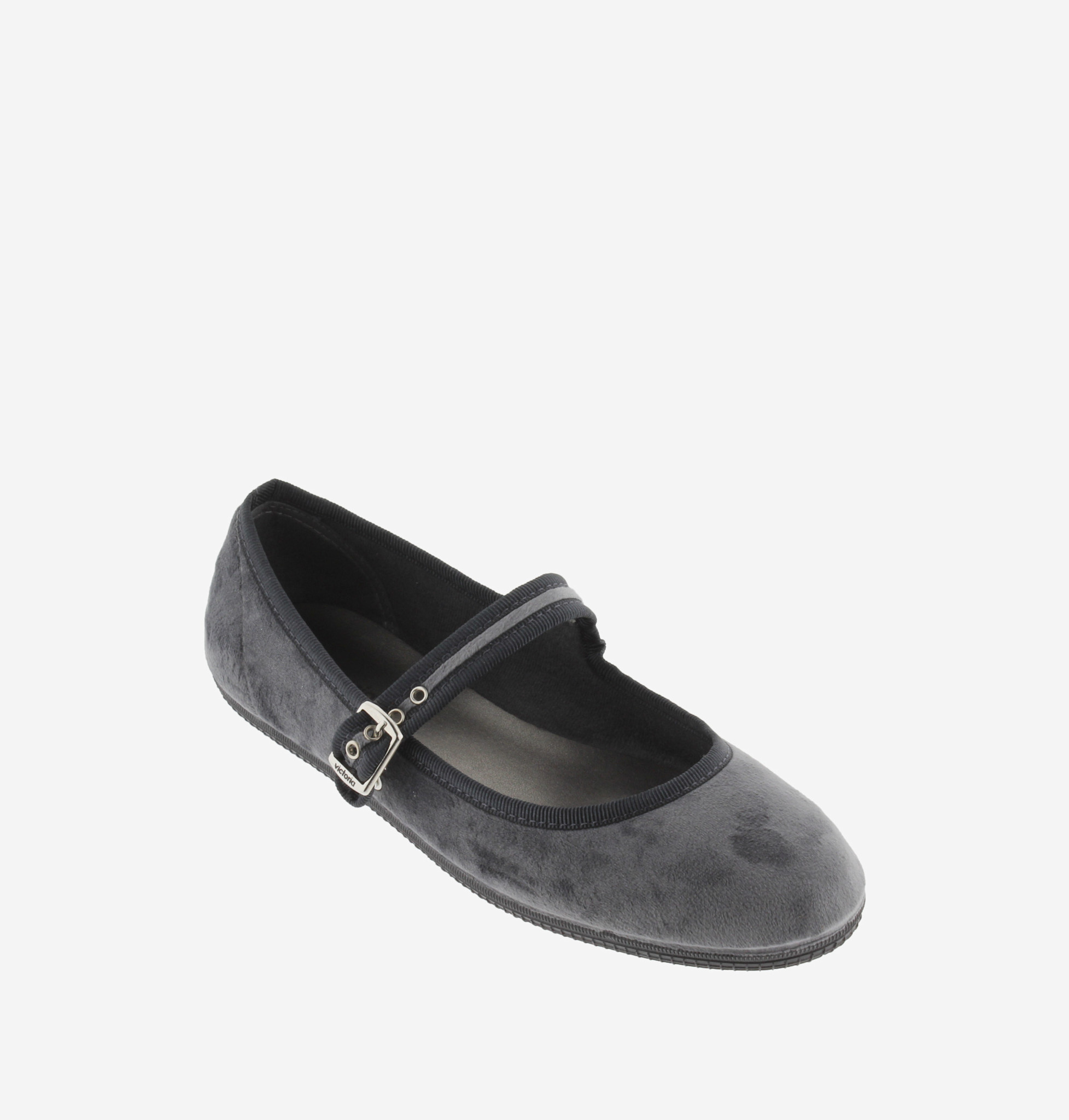 Victoria Victoria Oda Mercedes Terciopel - Gris