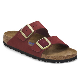 Birkenstock Birkenstock Arizona Soft Footbed - Nubuck (Femmes - Régulier) - Zinfandel