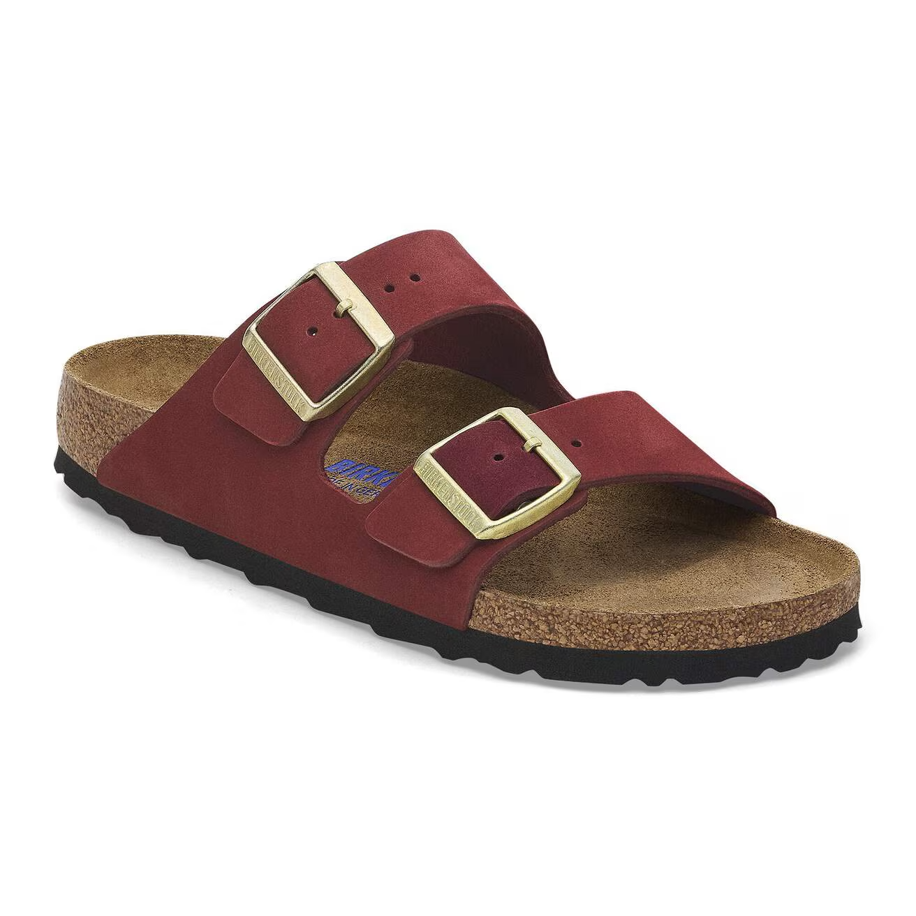 Birkenstock Birkenstock Arizona Soft Footbed - Nubuck (Femmes - Régulier) - Zinfandel