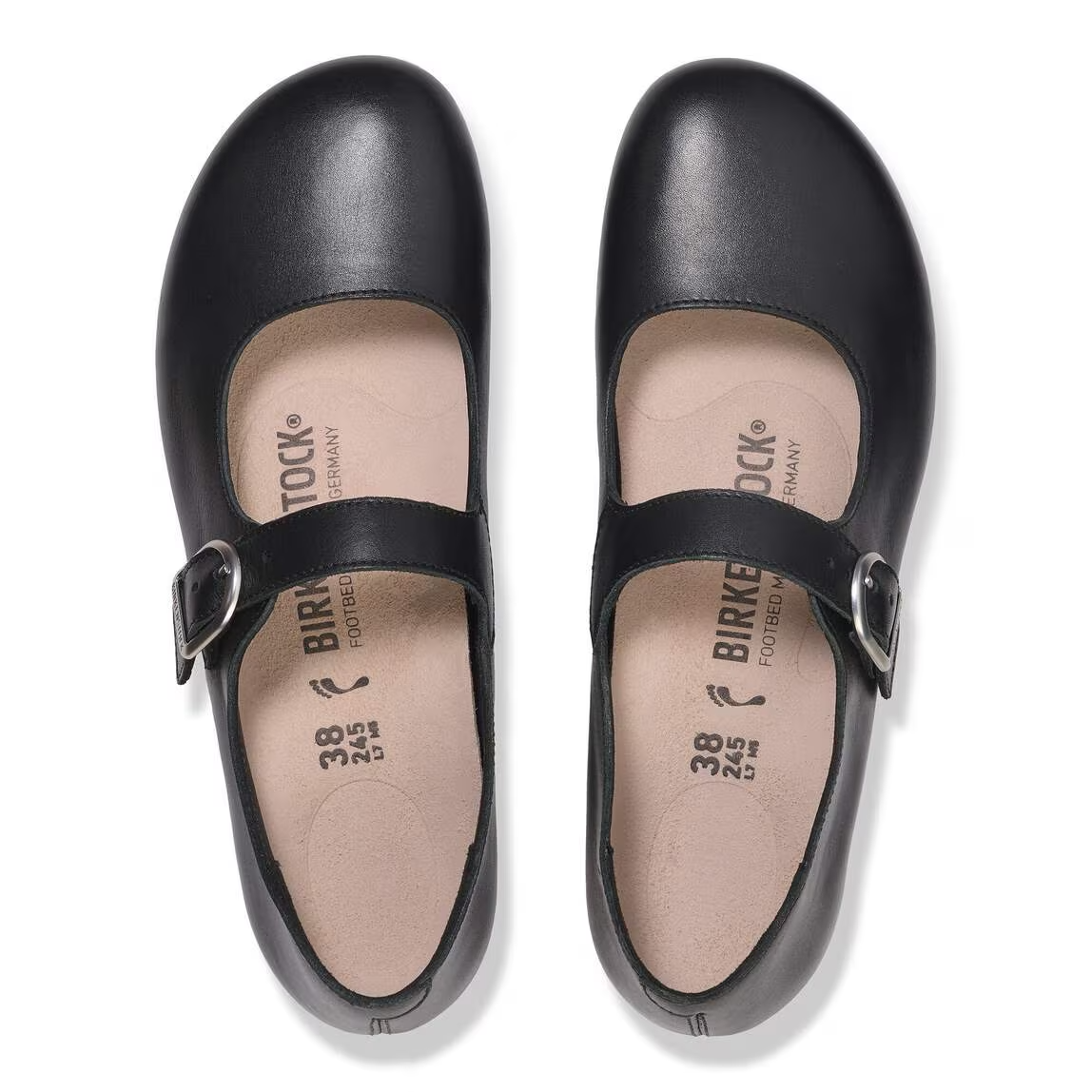Birkenstock Birkenstock Santa Clarita Leather (Women - Regular) - Black