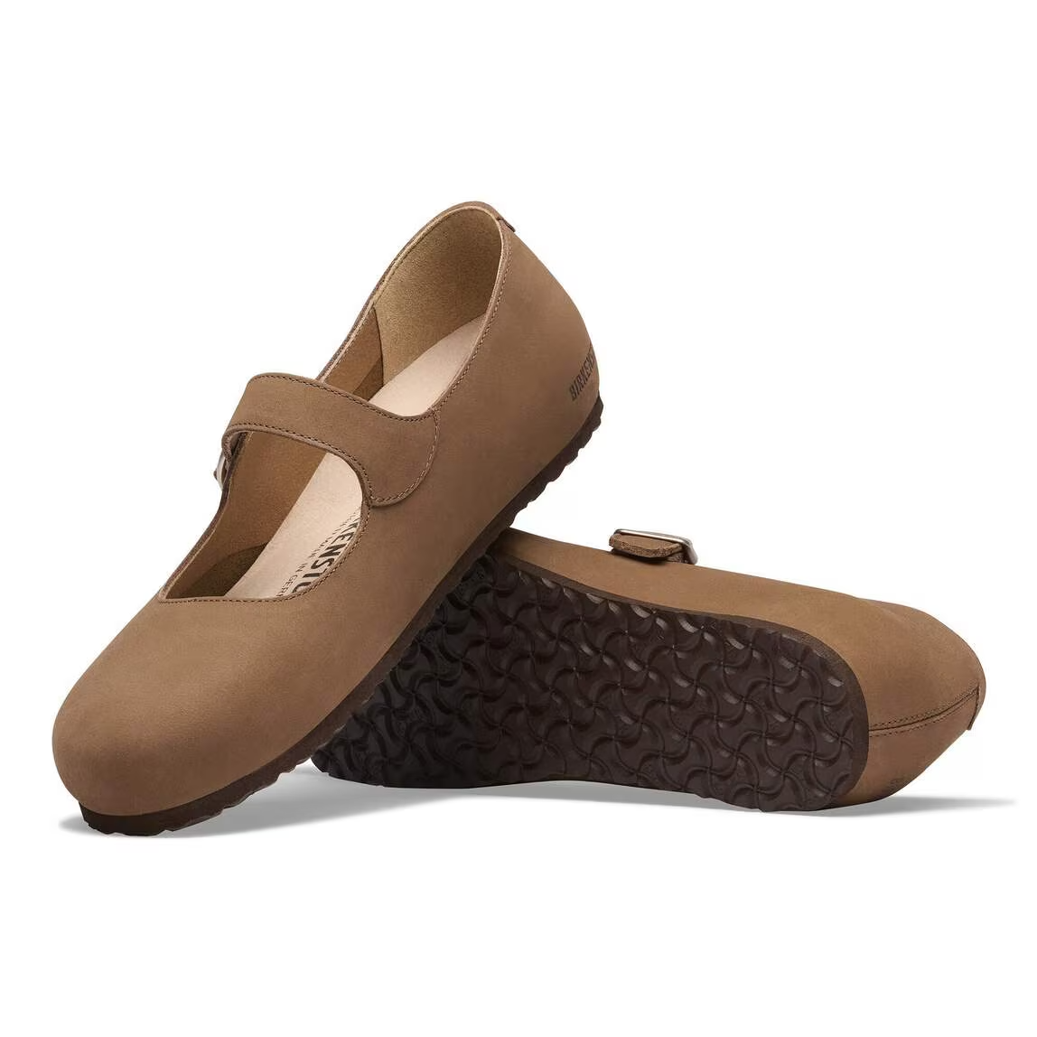 Birkenstock Birkenstock Santa Clarita Nubuck (Women - Regular) - Dark Tea