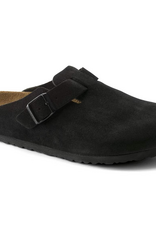 Birkenstock Birkenstock Boston Soft Footbed Suede (Femmes - Étroit) - Black