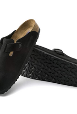 Birkenstock Birkenstock Boston Soft Footbed Suede (Men - Regular) - Black
