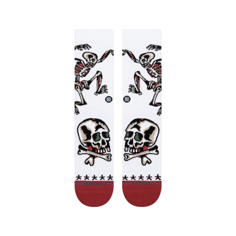 Stance Stance Skeleton - White