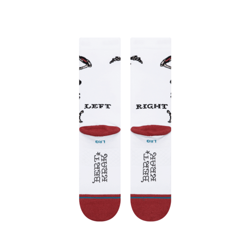 Stance Stance Skeleton - White