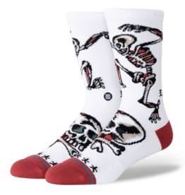 Stance Stance Skeleton - White