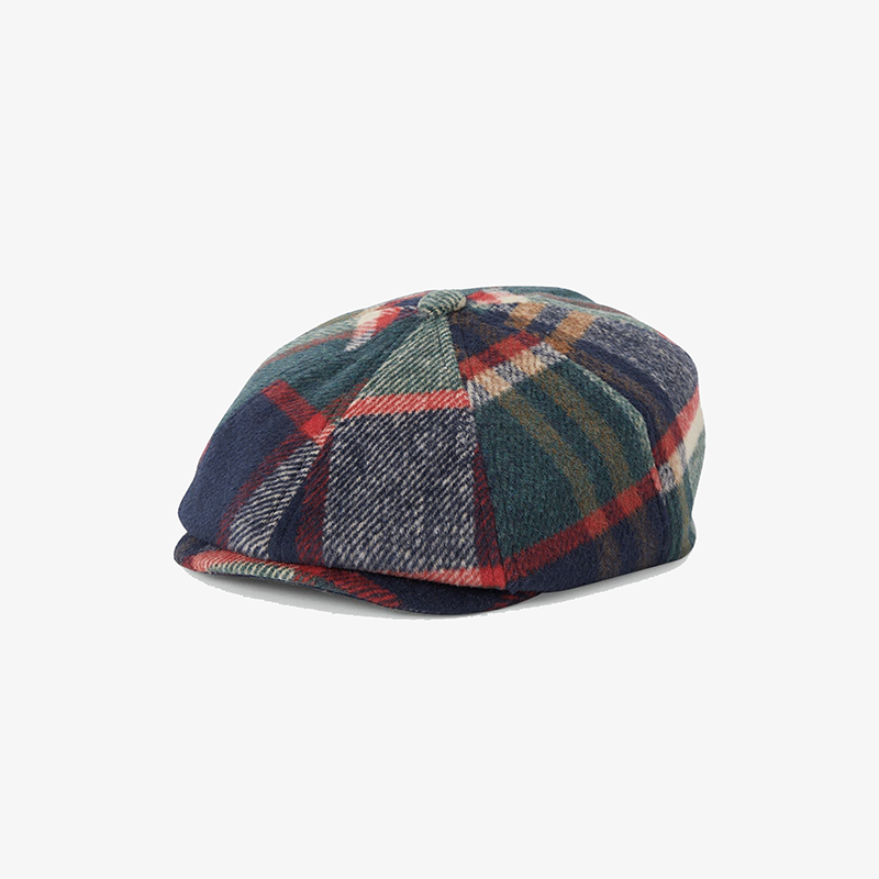 Brixton Brixton Brood Snap Cap - Navy/Green/Red/Cream
