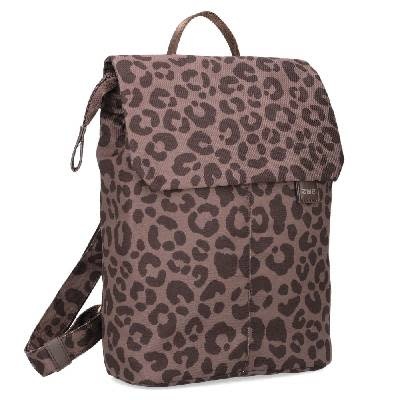 Zwei Zwei MADEMOISELLE - Rucksack MR13 - Leopard Cotton
