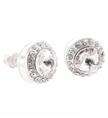Celestial Silver Post Earrings