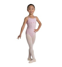 Danshuz Chiffon Pleated Leotard 2457C