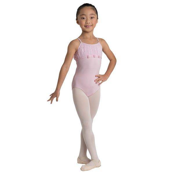 Danshuz Chiffon Pleated Leotard 2457C