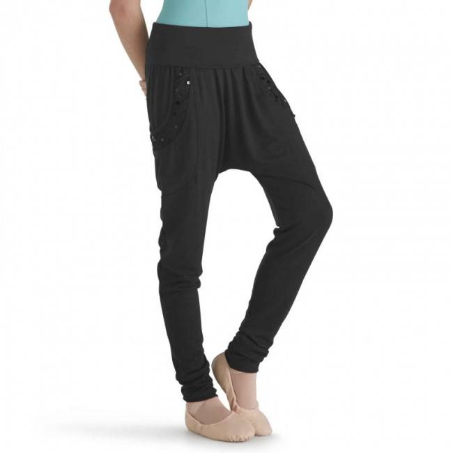 Applique Mesh Harlem Pant